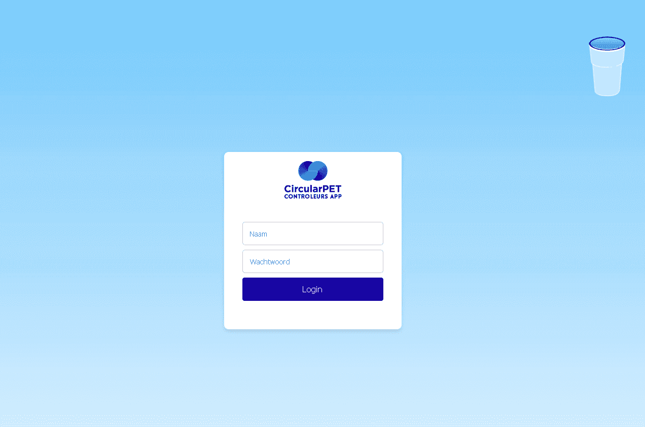 CircularpetApp - webdesign project door Computerservice Almere